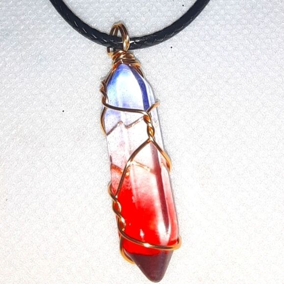 GEOMETRIC meditation pendant necklace for male or female - Picture 3 of 8